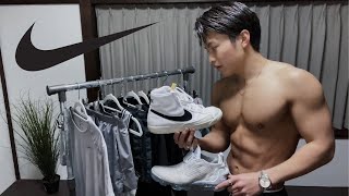 【全てNIKE】筋トレする時のウェア1週間コーデ紹介！！