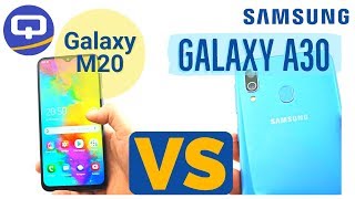 Сравнение Samsung Galaxy A30 и Samsung Galaxy M20. Чем отличаются А и M серии./ QUKE.RU /