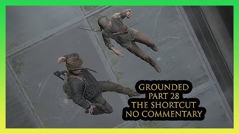 The Last of Us Part 2 (GROUNDED) (PART 28) NO COMM. The Shortcut PS4 Pro