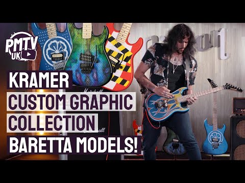 The Kramer Custom Graphics Collection! - Look As AWESOME As You Sound With These New Baretta Models!