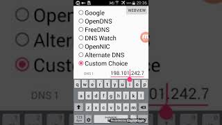 Switch DNS (WiFi / Bluetooth / 3G / 4G / LTE) screenshot 1