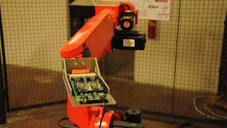 Test of ECM Board by means of COMAU Robot Arm