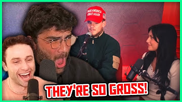 The Most UNHINGED Maga Grifter Couple (HogWatch) | Hasanabi Reacts to Luke Beasley ft. AustinShow