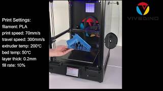 VIVEDINO Troodon CORE XY Fully Enclosed 3D Printer