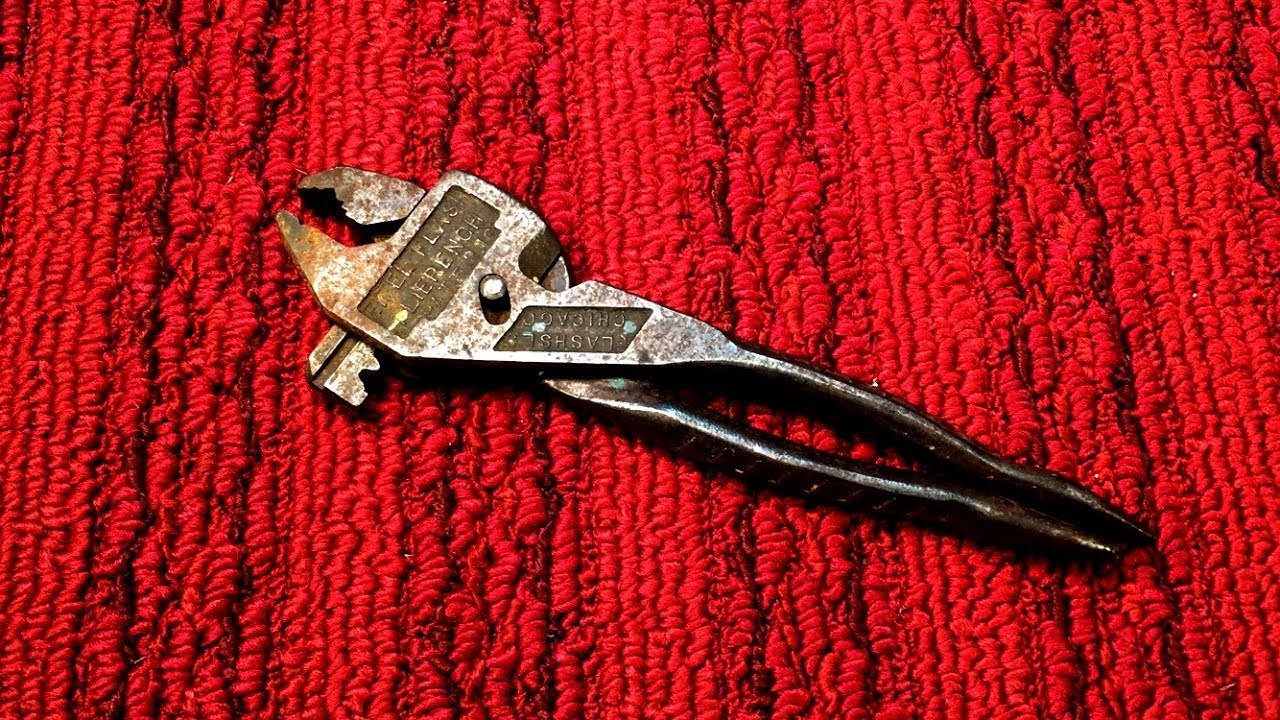 Eifel PLIERENCH Restoration The Most Famous Wrench You Never Heard Of