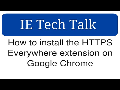How to install the HTTPS Everywhere extension on Google Chrome