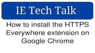 Celebrity How to install the HTTPS Everywhere extension on Google Chrome Wealth