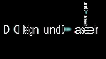 Typografie Animation in Touchdesigner | 3. Semester Mediendesign
