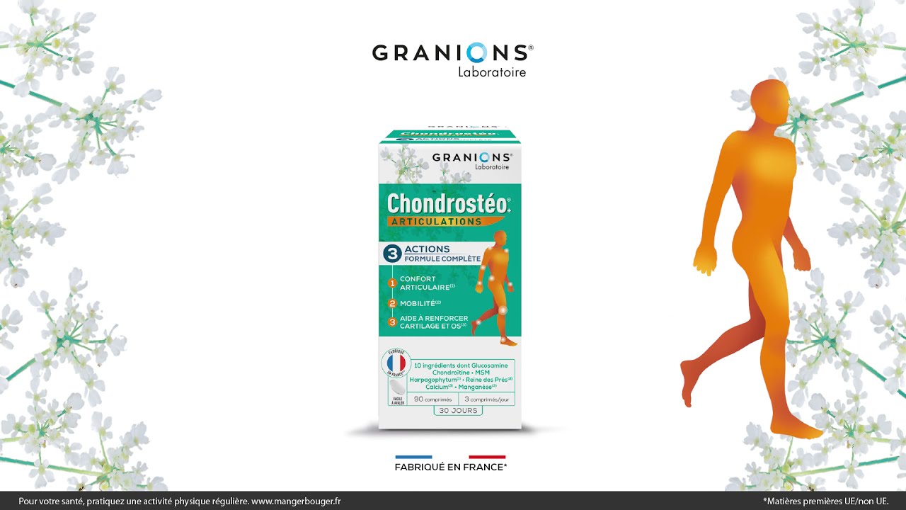 GRANIONS - Chondrostéo - Confort articulaire