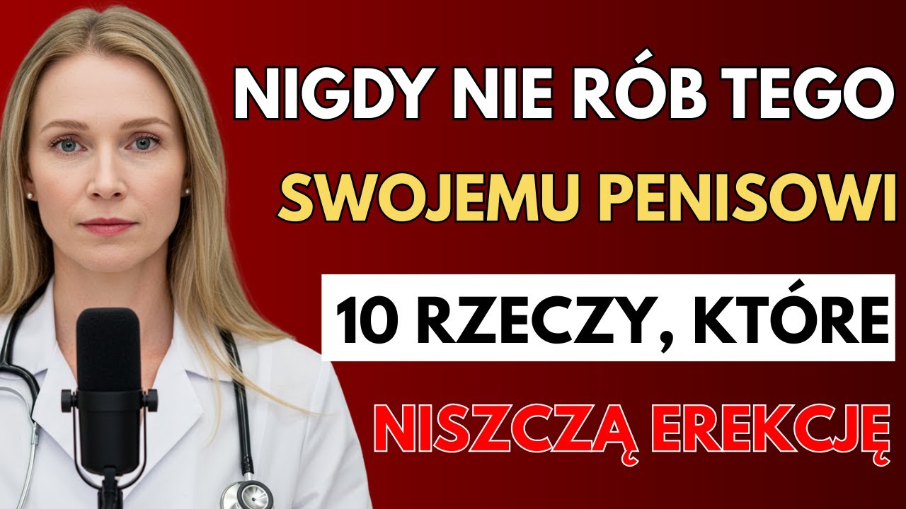 10 NAWYKÓW, które PO CICHU NISZCZĄ EREKCJĘ po 50. roku życia