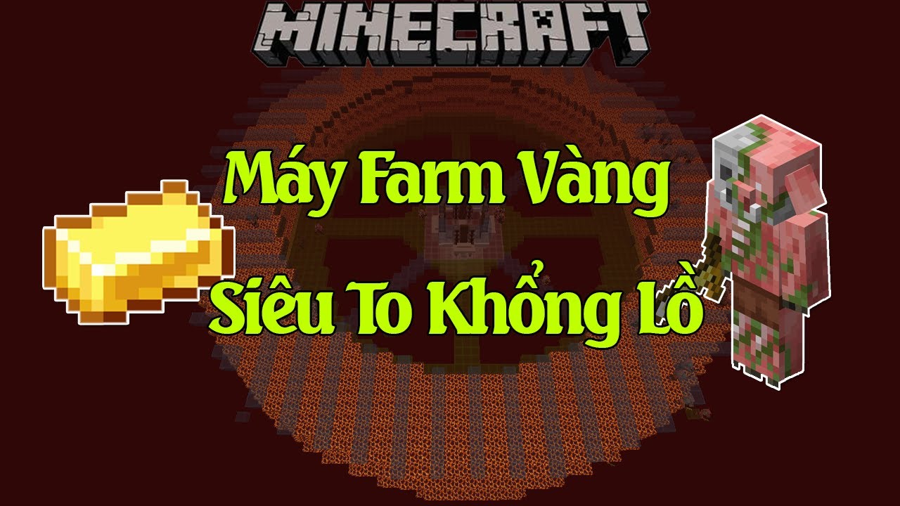 Hướng Dẫn Làm Máy Farm Vàng & Exp Minecraft 1.19 - YouTube