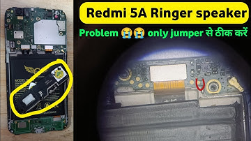 Mi 5a without Ringer IC change problem solution|| Redmi 5a Ringer speaker problem solution