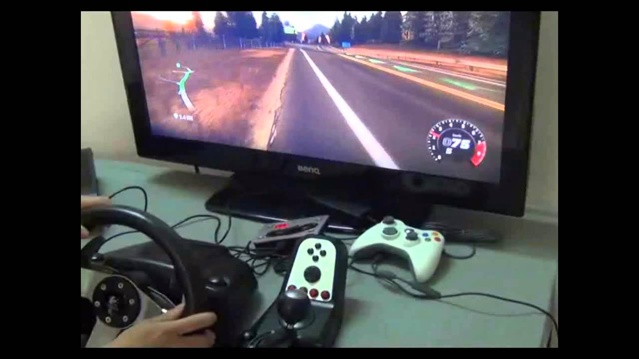 Volante G27 no Xbox One - F1 Maxrace: Unboxing, instalando e jogando 