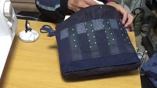 パッチワークバッグ1作目　いけちゃんの動画の玉手箱