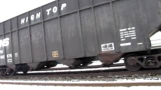 MUST SEE!! Lone NS C40-8W Lead's empty Coke With AMAZING RS3L HORN SHOW!!!