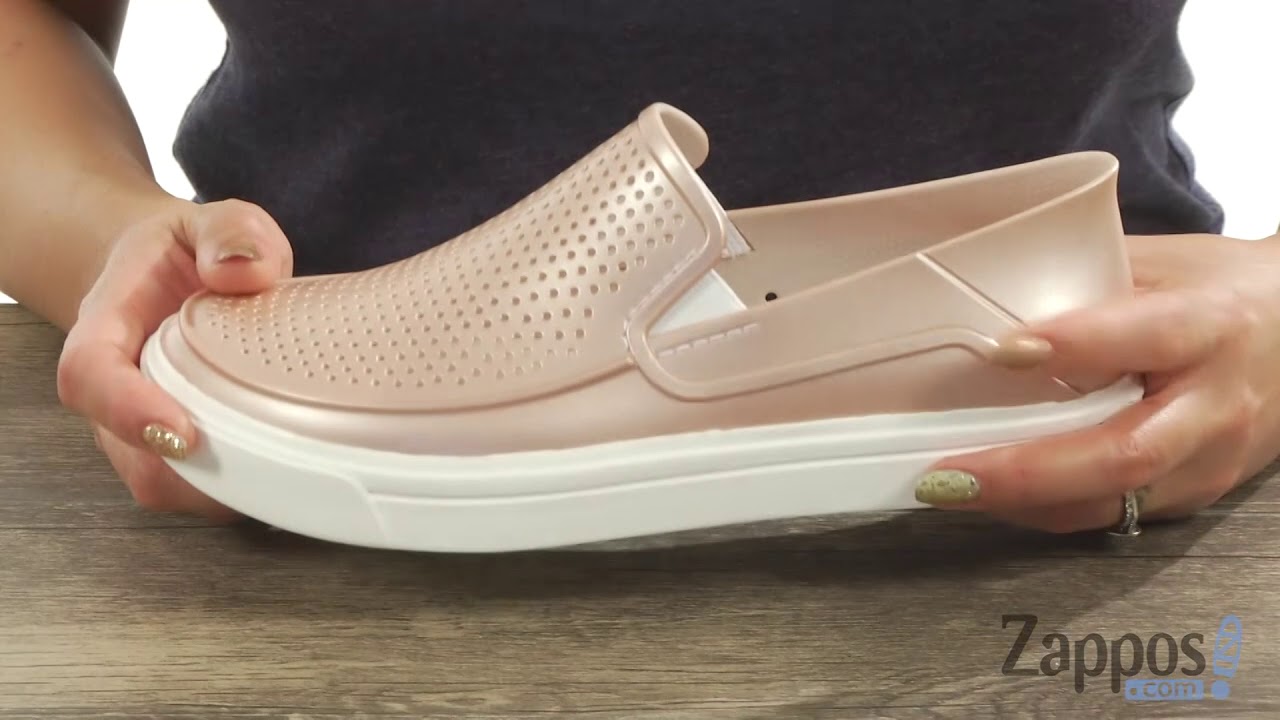 crocs citilane roka rose gold