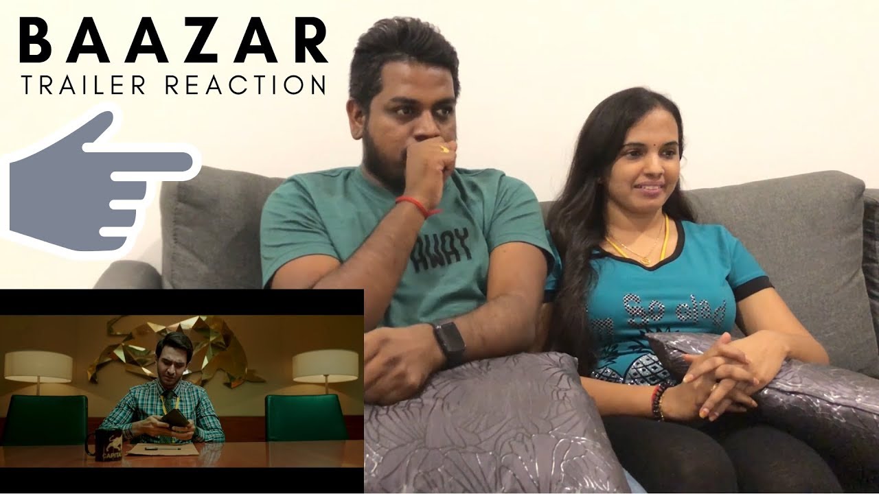 Download Baazaar Trailer Reaction | Malaysian Indian Couple | Tamil | Saif Ali Khan | Radhika Apte