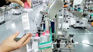 Automatic vertical positioning compatible with all kinds of round bottle labeling machine