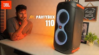 JBL Partybox 110 Review: The Best Party Speaker?
