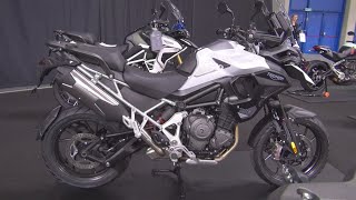 Triumph Tiger 1200 GT Pro Motorcycle (2023) Exterior and Interior