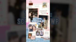 Scrapbook WP 108 (Tutorial). Link on bio. #canvatutorial #digitalscrapbooking #canvatemplates