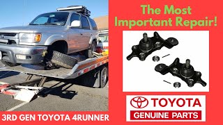 Most Important Repair  How To Replace Lower Ball Joint For Your 4Runner / Tacoma / Tundra / Sequoia