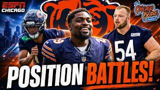 Top Position Battles to Watch at Bears Training Camp | w/ Jason McKie