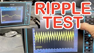 ALTERNATOR RIPPLE TEST