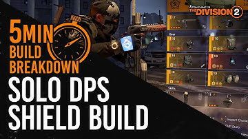 Division 2 | 5 Minute build breakdown | Liberty Shield Tank Build | Solo DPS