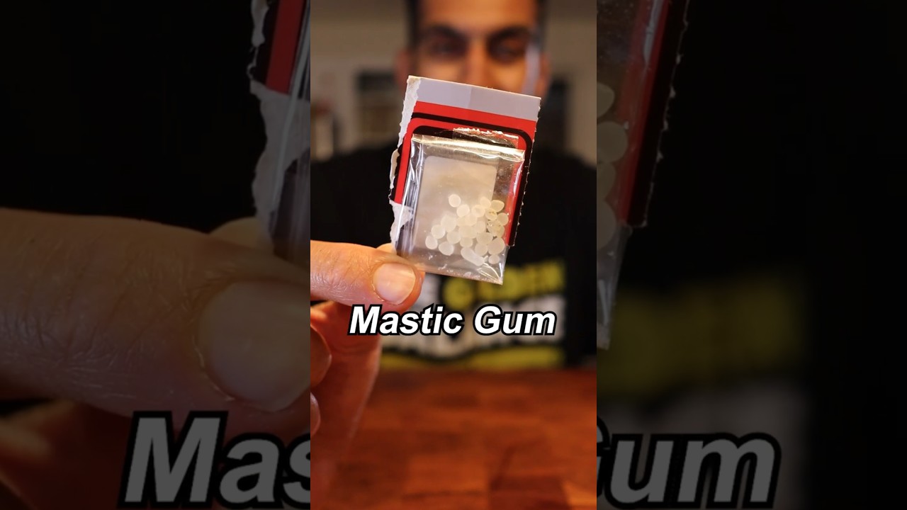 Let's Try MASTIC GUM (healing benefits?)