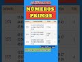 NÚMEROS PRIMOS NESSA ÚLTIMA SEMANA DA LOTOMANIA #lotecadacaixa #lotomania #curiosidades #matemática