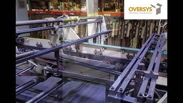 VIDEO OVERSYS U37990916 POST 74"(1879MM) SPECIALTY FOLDER GLUER