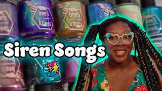 Bees Knees Siren Songs Indie Nail Polish Collection Swatches and Review