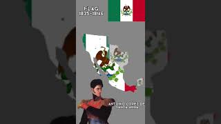 Evolución de México ( Especial día de la bandera nacional Mexicana) #shorts #viral #history #pasado