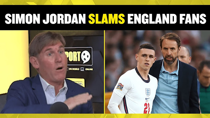 Simon Jordan SLAMS the England fans calling for Gareth Southgate to go