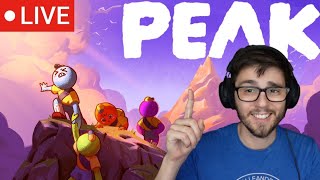 LIVE - PEAK! - A Dumb Climbing Game? With Friends...