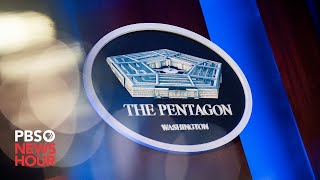 WATCH LIVE: Pentagon holds briefing after U.S. troops deploy to help Afghanistan evacuations