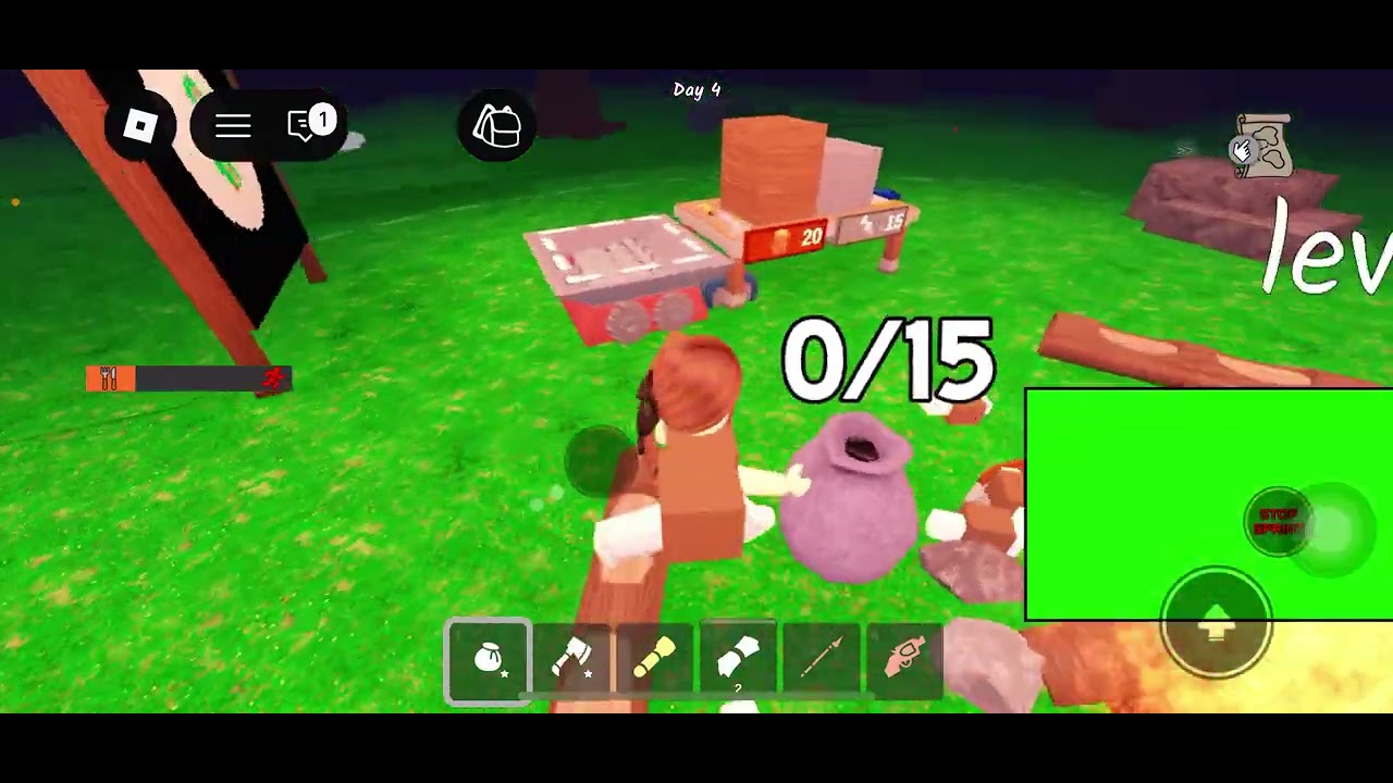 We try to survive in a light house in 99nights in the forest Roblox 😳