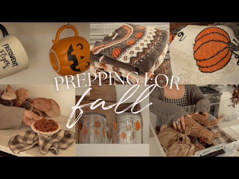 Decorating For Autumn 🍂 | Fall Coffee Bar, Shopping, Pulling Out Decor
