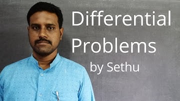 +1 Maths: TN Board: Chapter 10: Differential: Ex.10.2: Problems 17 & 18: DD Academy Chennai by Sethu