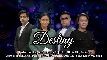 Jim Brickman ft. Jordan Hill & Billy Porter - Destiny [Official Lyric Video] | DZRH Lyric Sessions