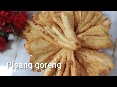 Resep Pisang Goreng Kipas Renyah
