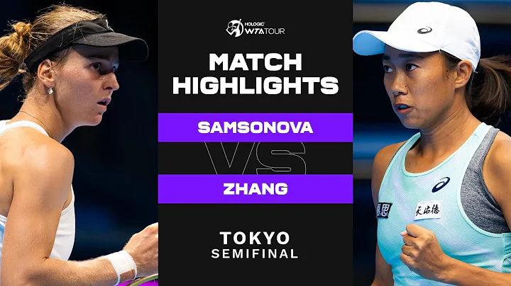 Liudmila Samsonova vs. Shuai Zhang | 2022 Tokyo Se...