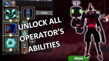 How to Unlock Every Operator Ability ASAP