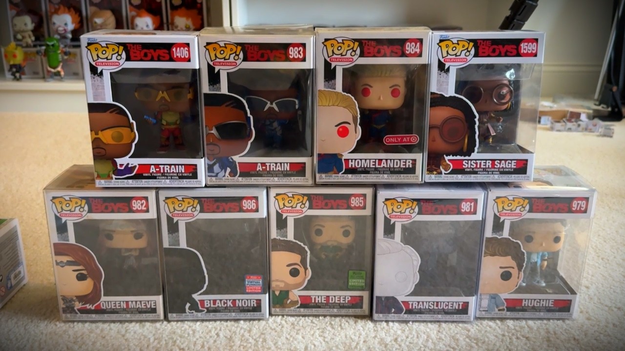 $300+ THE BOYS FUNKO POP UNBOXING! (9 Rare Pops) - YouTube