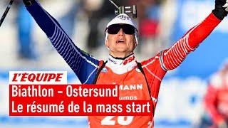 Le résumé de la mass start d'Östersund - Biathlon - CM (H)