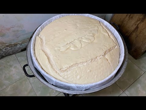 Video Tận mắt quy trình làm ổ bánh bò bông to nhất Việt Nam - youtube