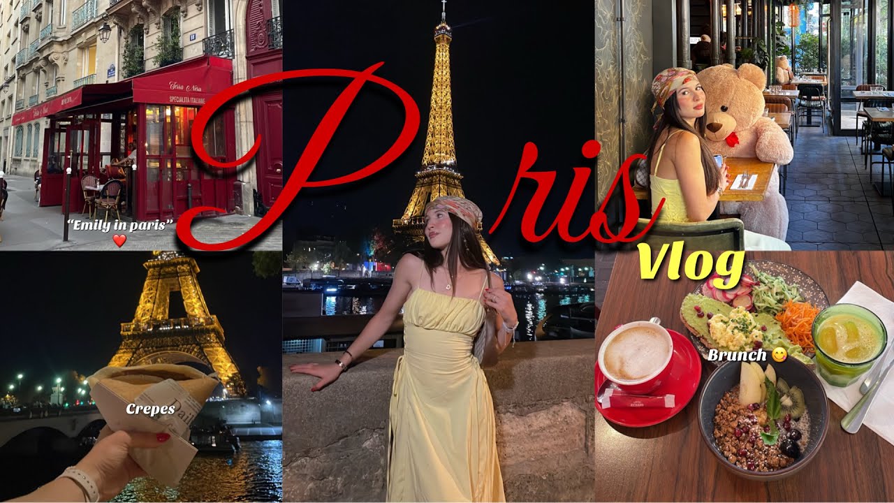 Paris vlog✨🇫🇷|دوزو معايا النهار كامل في باريس🥹🥐🥖