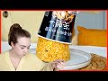 흑돼지 컵라면 볶음밥 요리 도전 하는 호주 여자 Trying the Viral Korean Cup Ramyun Fried Rice Hack