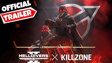 Helldivers 2 - Official Killzone Legendary Warbond Trailer HD